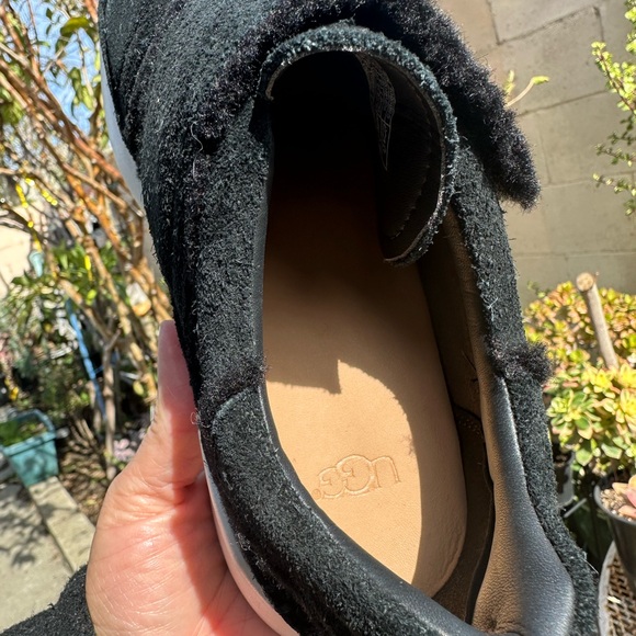 Womens UGG Ashby spill seam black sneakers #6.5 - Picture 5 of 8